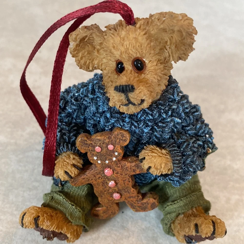 Boyd’s Bears Spicy Treat Kyle Beariman Vintage Collectible Christmas Ornament